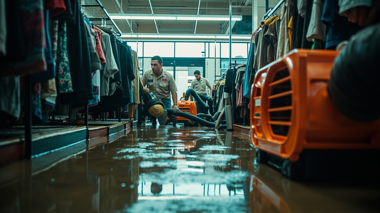 Retail Store Water Cleanup in New Orleans – Industrial-Grade Extraction That Keeps Your Doors Open