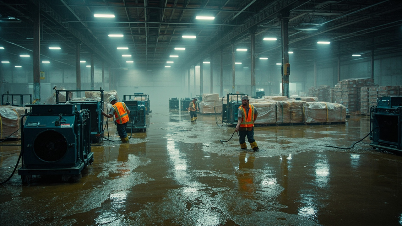 Warehouse Flood Restoration in New Orleans – Minimize Downtime with Industrial-Grade Water Extraction