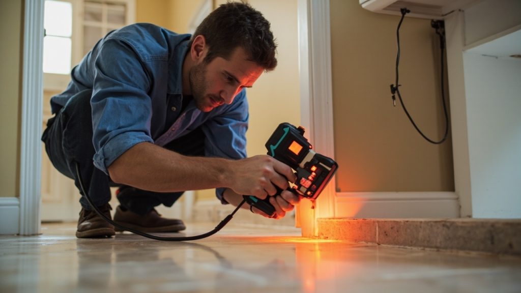 Five warning signs that you have a slab leak under