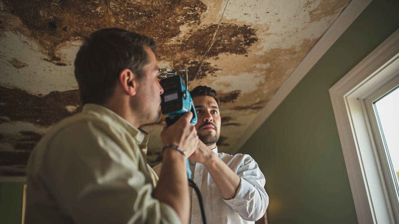 Resolving Ceiling Water Damage and Leaks in Mid-City Apartments